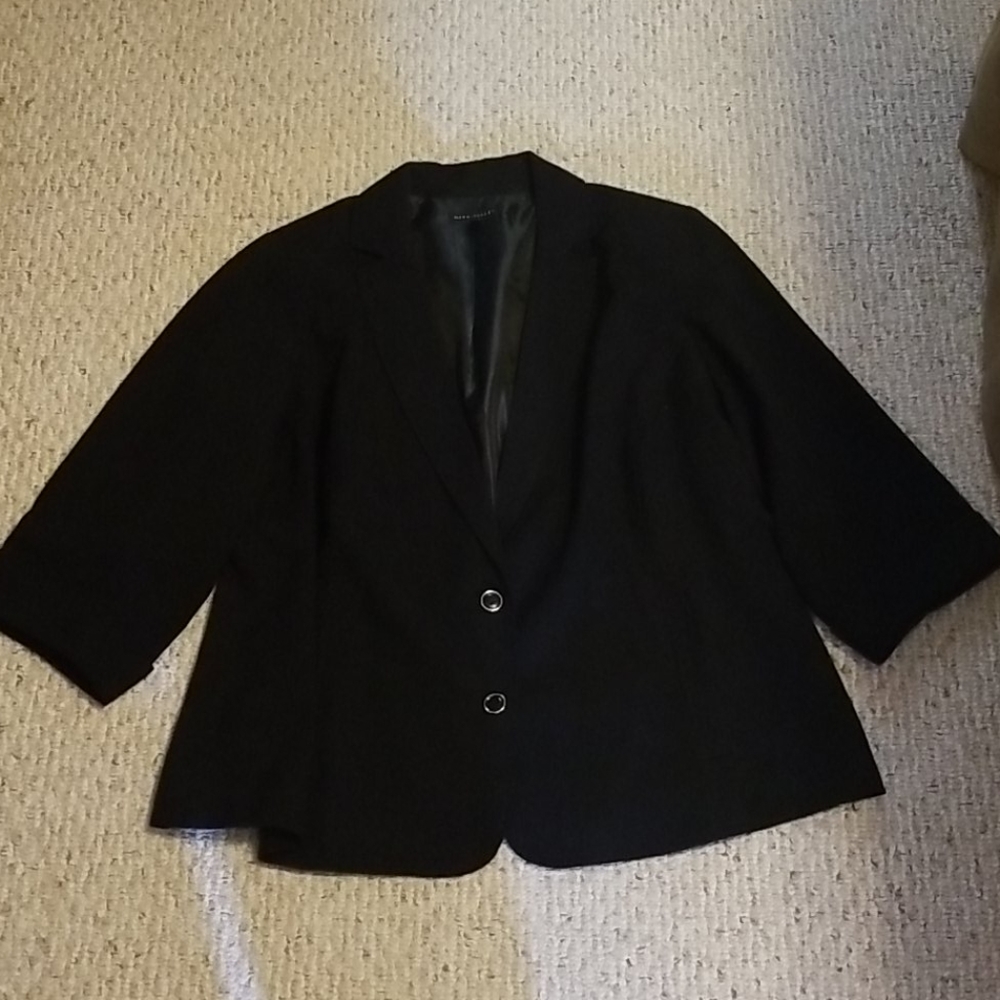 3/4 sleeve blazer
